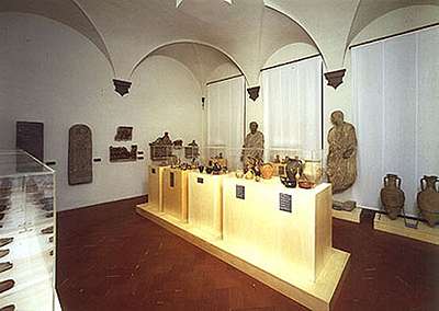 foto della collezione archeologica di Casa Buonarroti, Casa Museo di Michelangelo e la sua famiglia a Firenze