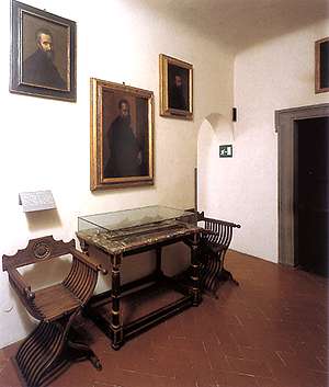 sala alcuni ritratti di Michelangelo